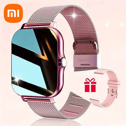 Reloj inteligente Xiaomi con pantalla HD de 1,44 pulgadas, respuesta a llamadas, vista previa de mensajes, modos deportivos, esfera personalizada, pronóstico del tiempo para hombres y mujeres (2025)