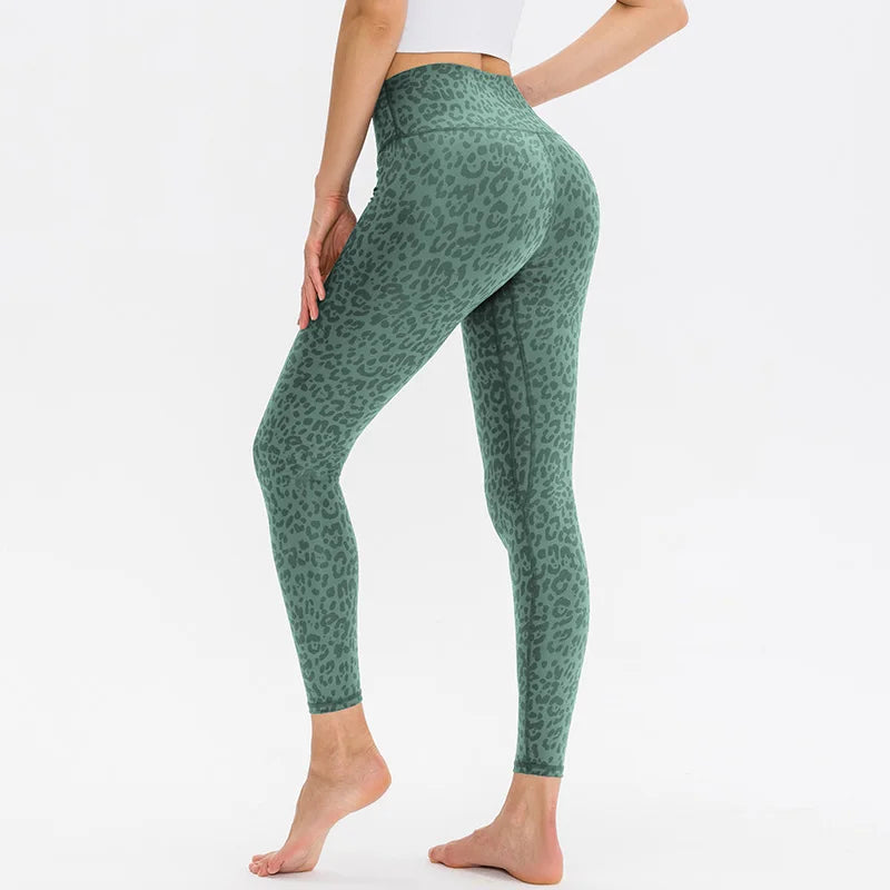 Women's Camouflage Yoga Pants High Waist Push Up Leggings Running Fitness Workout Pants Gym Legging