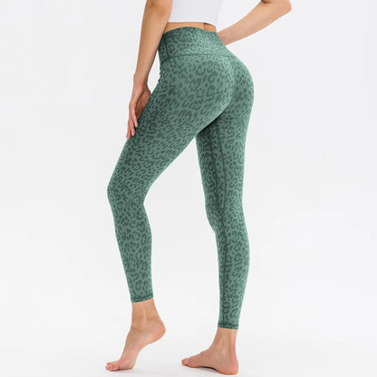 Women's Camouflage Yoga Pants High Waist Push Up Leggings Running Fitness Workout Pants Gym Legging