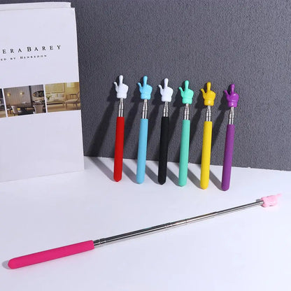 Materiales para maestros Ayudas didácticas Guía de lectura para reuniones Puntero especial para maestros Herramientas de enseñanza preescolar Palo de enseñanza