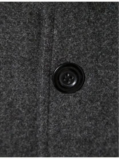 Abrigo holgado y cómodo para primavera y otoño. Gabardina ajustada, estilo drapeado, informal.