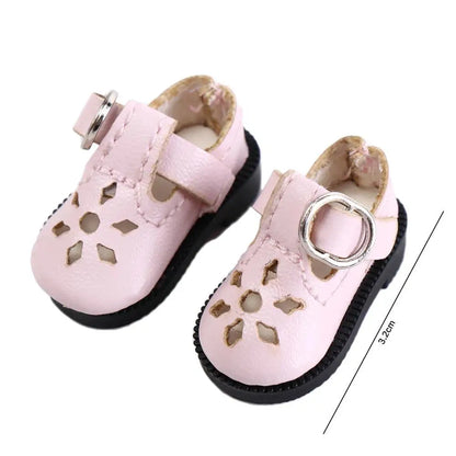 Zapatos Regalos para niños Ropa Accesorios Muñeca Blythe Juguete Mini Zapatos casuales Decorar zapatos de muñeca Mini zapatos de muñeca Zapatos de muñeca
