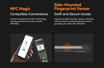 Cubot KingKong 8, smartphone Android resistente al agua y a los golpes, 12 GB de RAM (6 GB + 6 GB), 256 GB de ROM, batería de 10600 mAh, NFC, procesador de ocho núcleos, 4G, OTG.