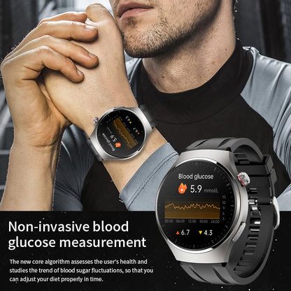 LIGE - Reloj inteligente para hombre Xiaomi ECG+PPG, resistente al agua, con Bluetooth, llamadas, Android IOS, monitor de salud, pantalla AMOLED HD