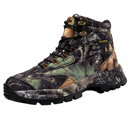 Botas tácticas de senderismo para hombre, botas para desierto con absorción de impactos y antideslizantes, calzado para senderismo, montañismo y camping al aire libre