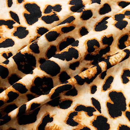 WarmSteps - Conjunto de 3 tangas sexys de leopardo para mujer, ropa interior femenina sin costuras, bragas estampadas de seda helada, 2024