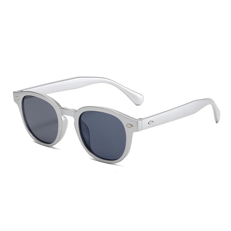 Gafas de sol rectangulares vintage para hombre y mujer, lentes de sol cuadradas de diseñador de marca de lujo, a la moda, con protección UV400, 2024