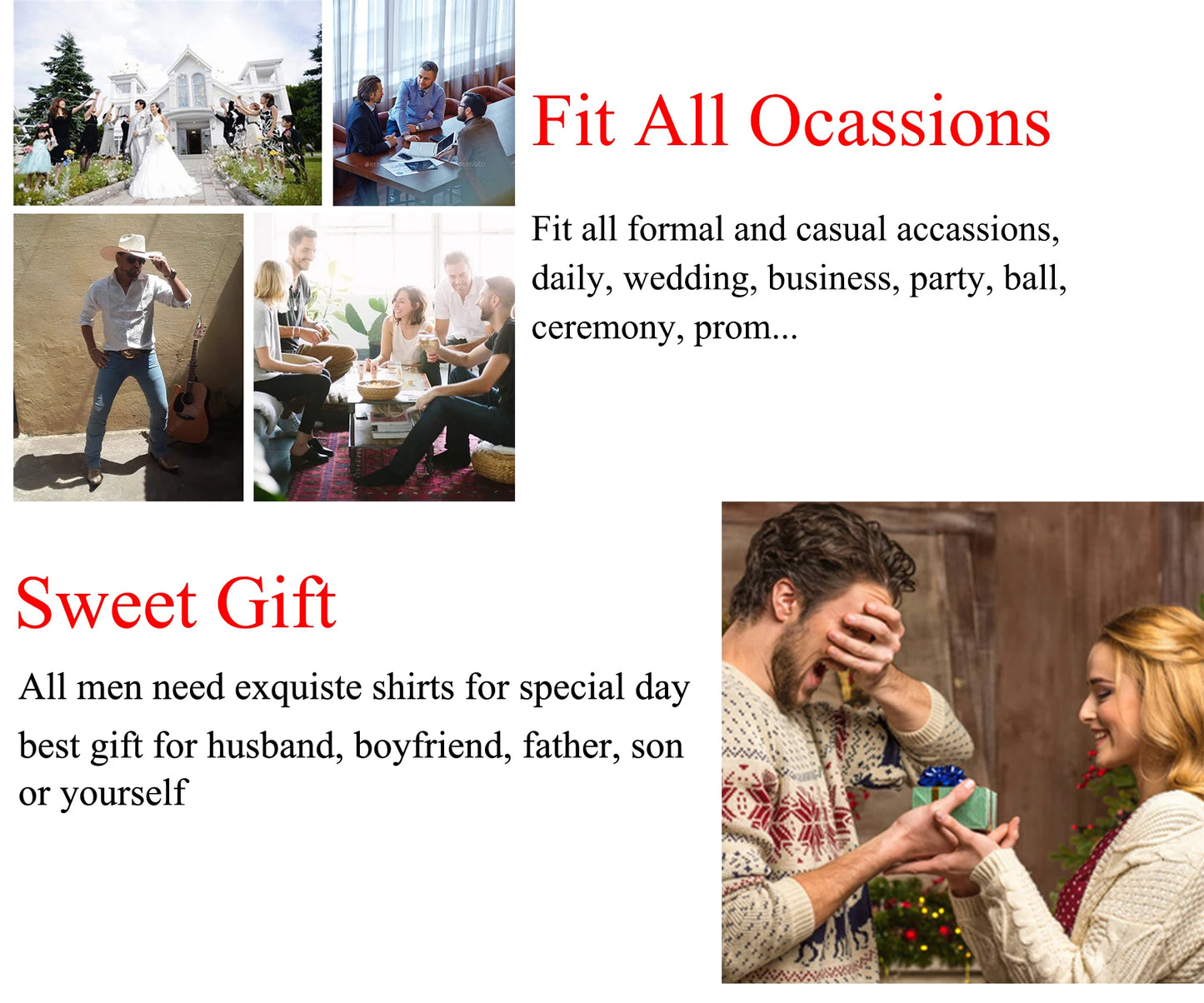 Camisas clásicas negras estampadas y bordadas para hombre, solapa de seda, manga larga, corte formal exquisito, ideales para eventos de negocios y fiestas. Barry.Wang CY-0407