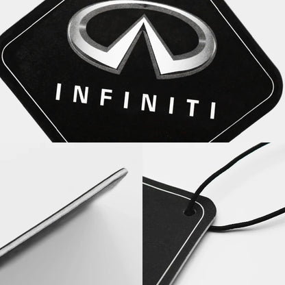 Ambientador para coche, perfume para interior de coche, colgante para espejo retrovisor con logotipo de Infiniti Q50, Q70, QX70, FX35, Q30, G37, QX60 y G35, accesorios.