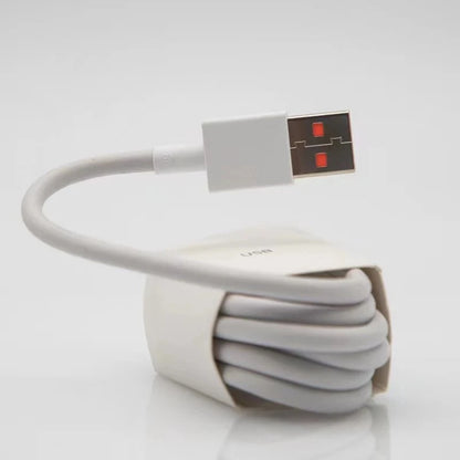 Cargador rápido original de la UE de 120 W para Xiaomi 10, Redmi K30 Pro/10X Pro, Poco F4 GT con cable tipo C.