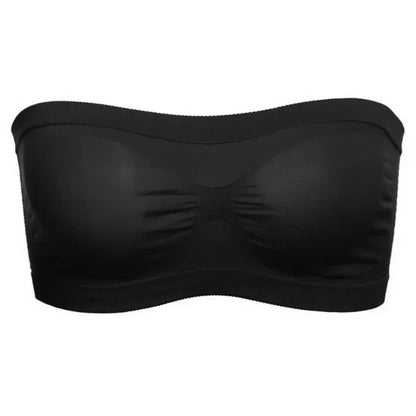 Sujetador de tubo de malla transpirable para mujer, sin protectores de pecho