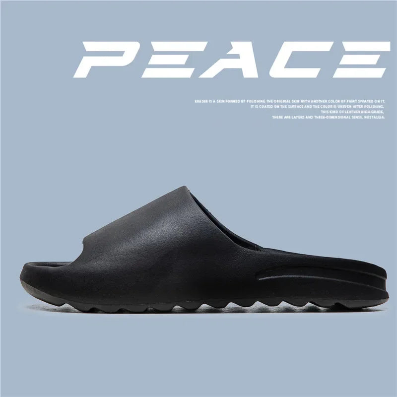 Sandalias de playa para exteriores de verano 2025, zapatillas de EVA a la moda para hombre y mujer, zapatos informales para mujer