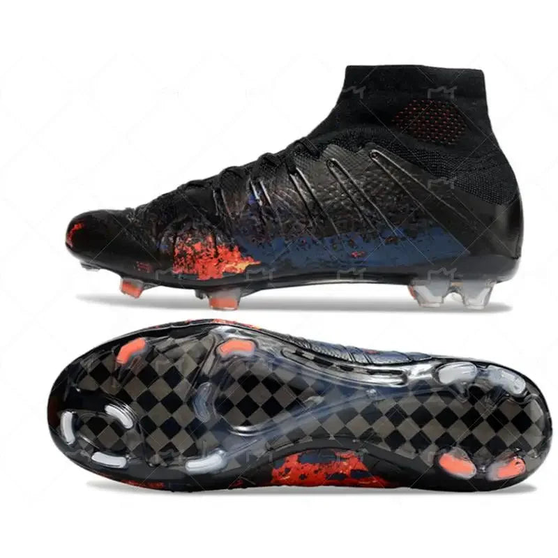 Botas de fútbol de caña alta para hombre. Ventas transfronterizas. Assassin 10.ª generación FG. Garantía de calidad. Venta única. Reclutamiento de agentes.