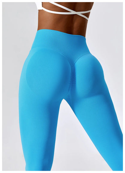 Leggings de yoga de alta calidad Hearuisavy para mujer, ideales para fitness al aire libre y gimnasio. Leggings transpirables para entrenamiento, con efecto push-up.