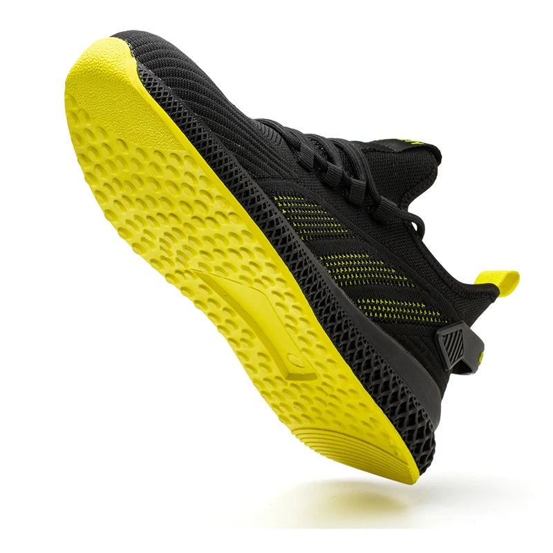 Zapatos de seguridad con puntera de acero para hombre y mujer, zapatillas de trabajo ligeras, zapatos de trabajo a prueba de perforaciones, botas de trabajo de seguridad unisex para la construcción.