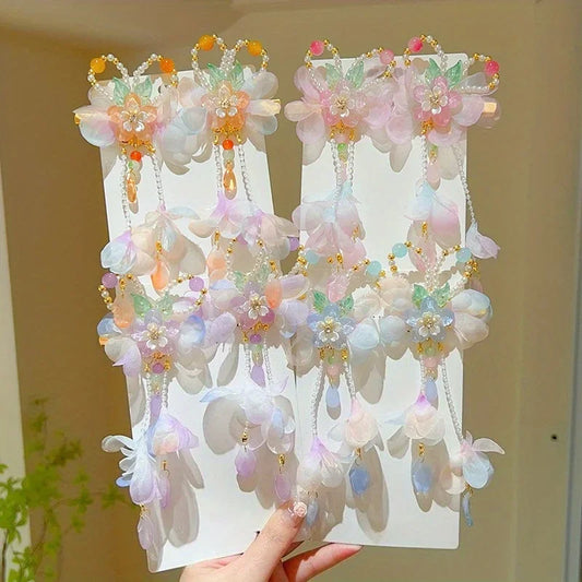 Accesorios para niños, accesorios para el cabello de fiesta de princesas, regalo cultural infantil, accesorios para el cabello de niña, horquillas y pinzas para el cabello