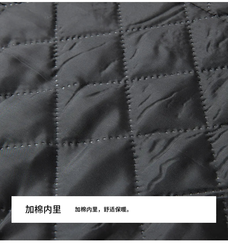 Abrigo cruzado para hombre, estilo marinero, chaqueta de lana, solapa larga, gabardina, cortavientos de invierno, moda masculina