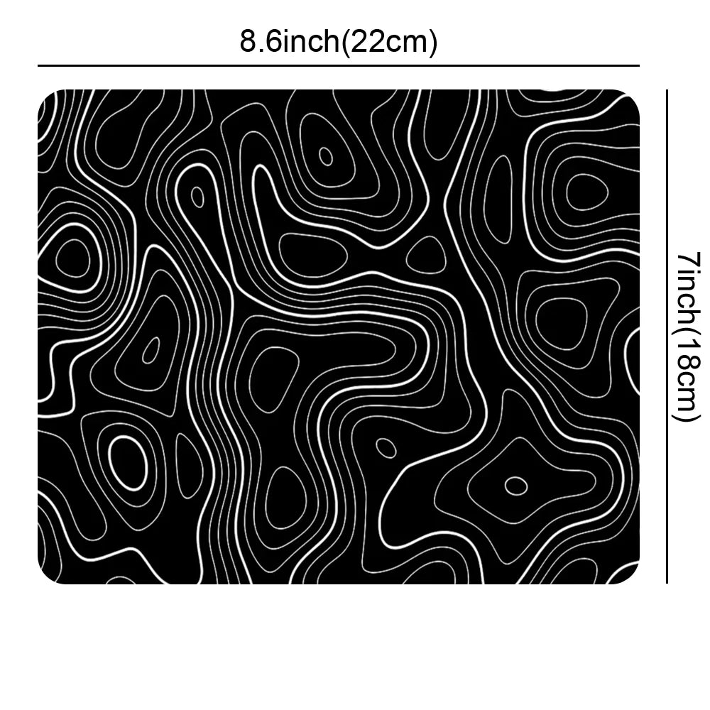 1 alfombrilla de ratón grande para escritorio, alfombrilla para juegos, alfombrilla con bordes cosidos y base de goma antideslizante, alfombrilla extendida.