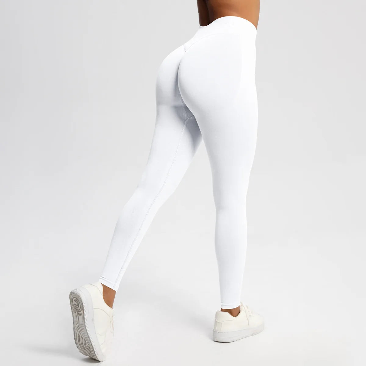 Pantalones de yoga VEQKING Scrunch Butt para mujer, leggings deportivos sin costuras, cintura baja, mallas de gimnasio, pantalones de entrenamiento cálidos de secado rápido para otoño.