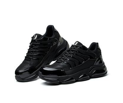 Botas de trabajo de seguridad para hombre con puntera de acero, nuevas, antiaplastamiento y antipinchazos. Calzado antideslizante para hombre, modelos para las cuatro estaciones.