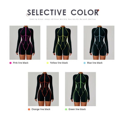 Mono deportivo de mujer Hearuisavy, de alta intensidad para fitness, casual, sin espalda, para yoga, de una pieza, de secado rápido, para gimnasio y entrenamiento.