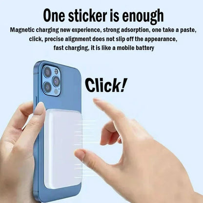 Banco de energía magnético portátil Xiaomi de 500000 mAh con cargador rápido inalámbrico de 25 W, gran capacidad, compatible con Magsafe para iPhone y Huawei.