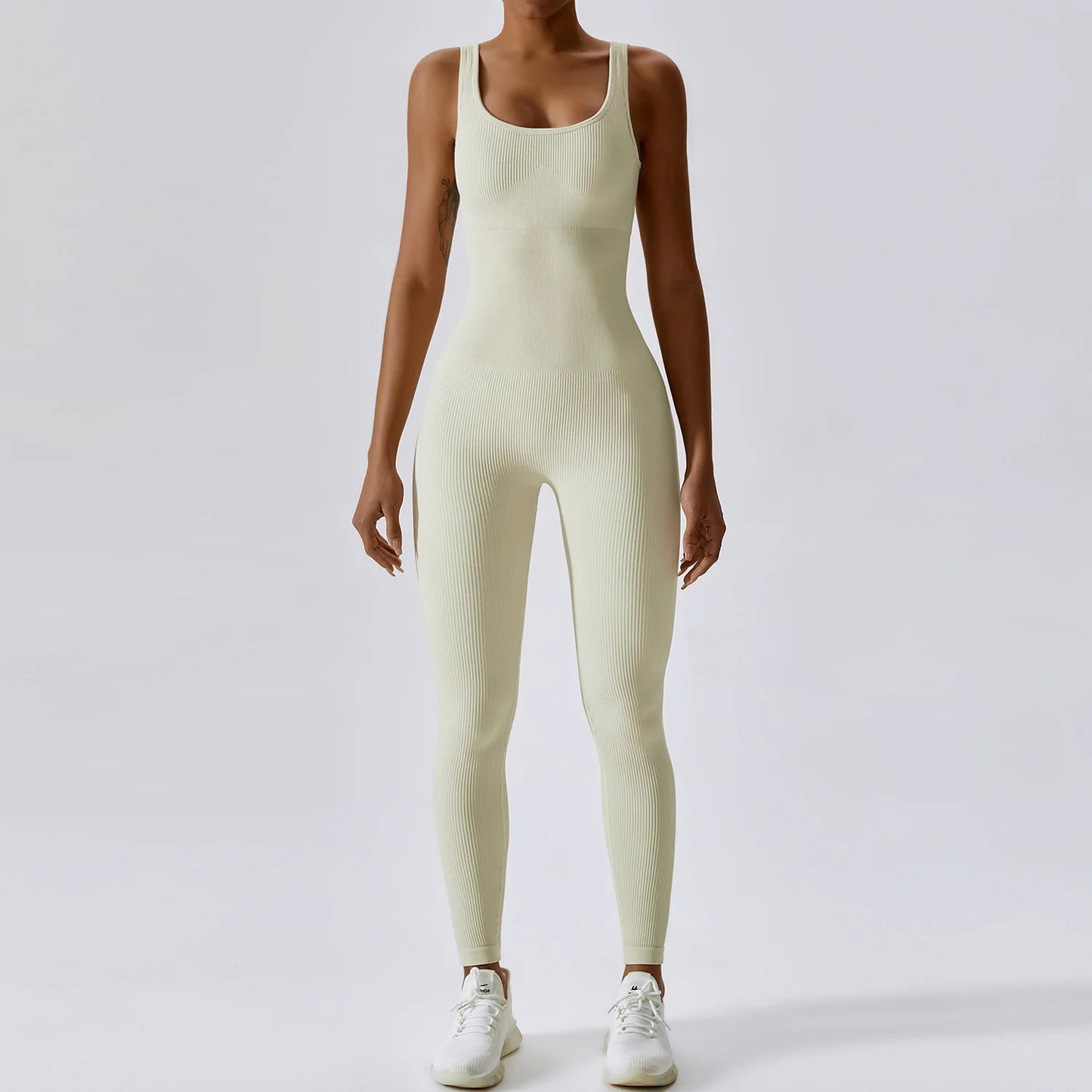 Traje de yoga de una pieza sin costuras de primavera, conjunto de entrenamiento de fitness para danza y tonificación abdominal, mono elástico, ropa deportiva de gimnasio con efecto push up