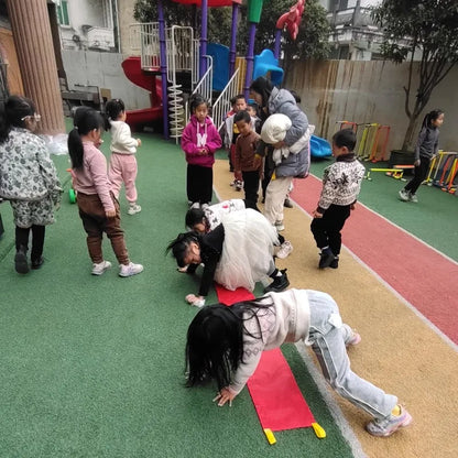 Juego al aire libre Entrenamiento sensorial Salto para niños Juegos de jardín de infantes Recoger estrellas Actividades para padres e hijos Juego multijugador al aire libre para niños