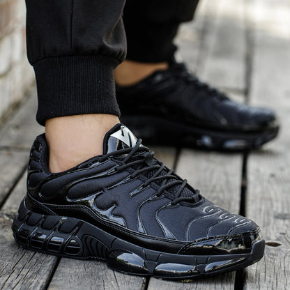 Calzado de seguridad para hombre, botas de trabajo ligeras, zapatillas con cámara de aire, zapatos de trabajo antiperforación, zapatos indestructibles con puntera de acero.