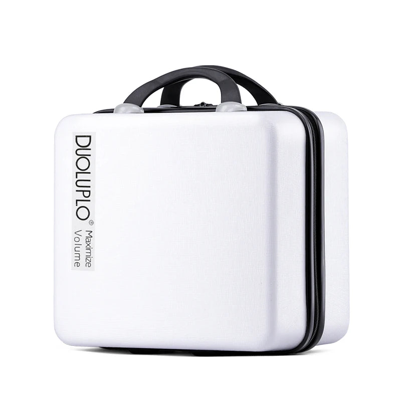 Maletas de viaje de cabina de 12/14/16 pulgadas, tamaño pequeño, estuches de maquillaje para mujer, maletín para hombre con cerradura TSA, equipaje de mano para caja de viaje