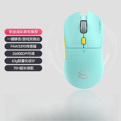Ratón Edifier Hecate G3m/G4m Pro PAW3395, ergonómico, ligero, con 3 modos de uso, inalámbrico, Bluetooth, personalizado, accesorios para PC Gamer