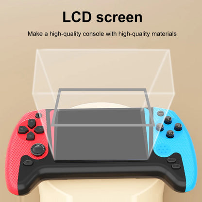 Consola de videojuegos retro con 500 juegos integrados, reproductor portátil de juegos portátil de 1200 mAh, conexión a TV, consola de juegos nostálgica para niños