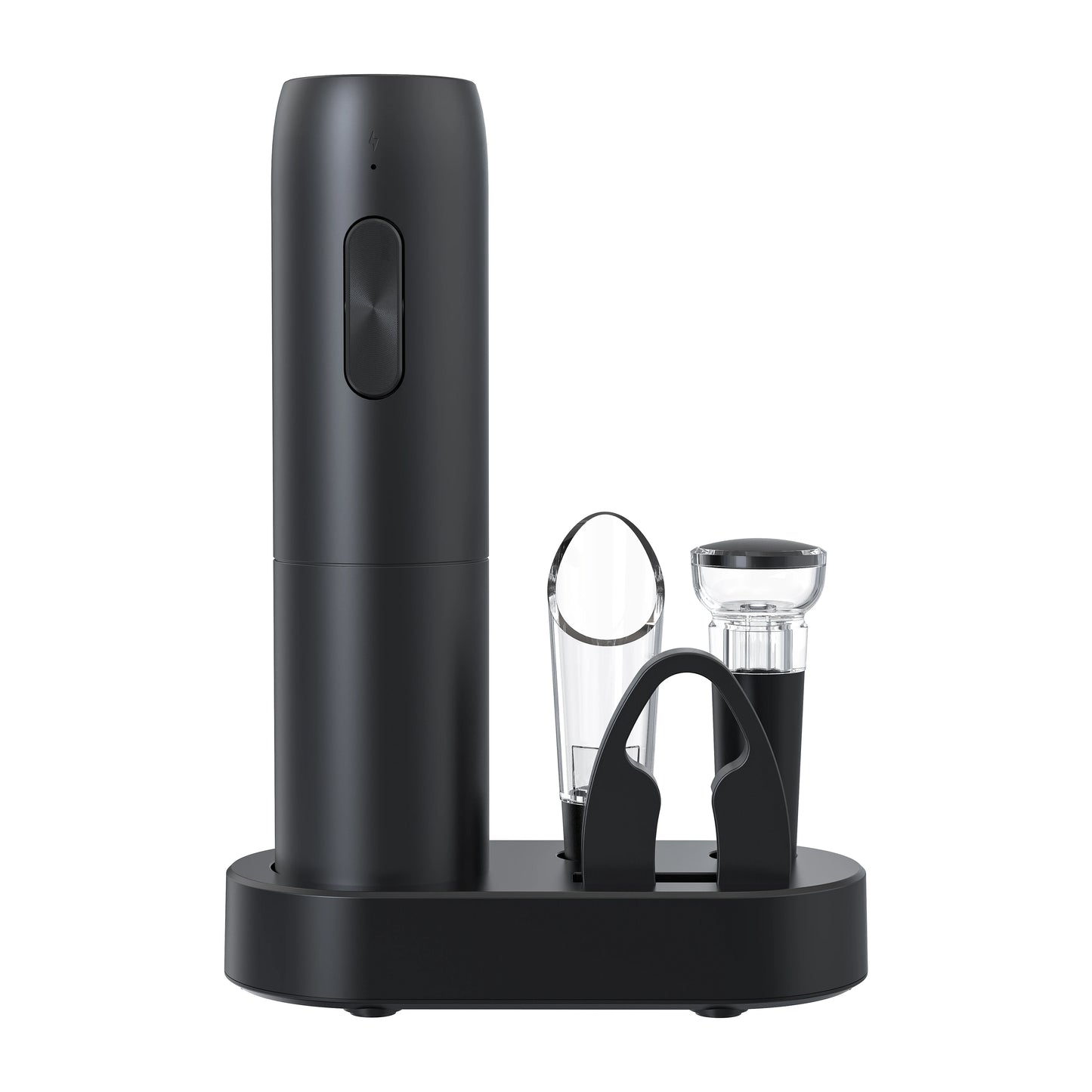 Abridor de botellas de vino eléctrico, sacacorchos automático para vino tinto con base de carga o batería, herramientas para vino, productos de cocina