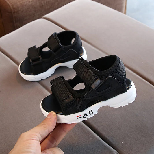 Sandalias para niños, zapatos para niños pequeños, zapatos de playa para niños y niñas, sandalias deportivas antideslizantes de suela suave, zapatos de ocio para niños, zapatillas deportivas para niños