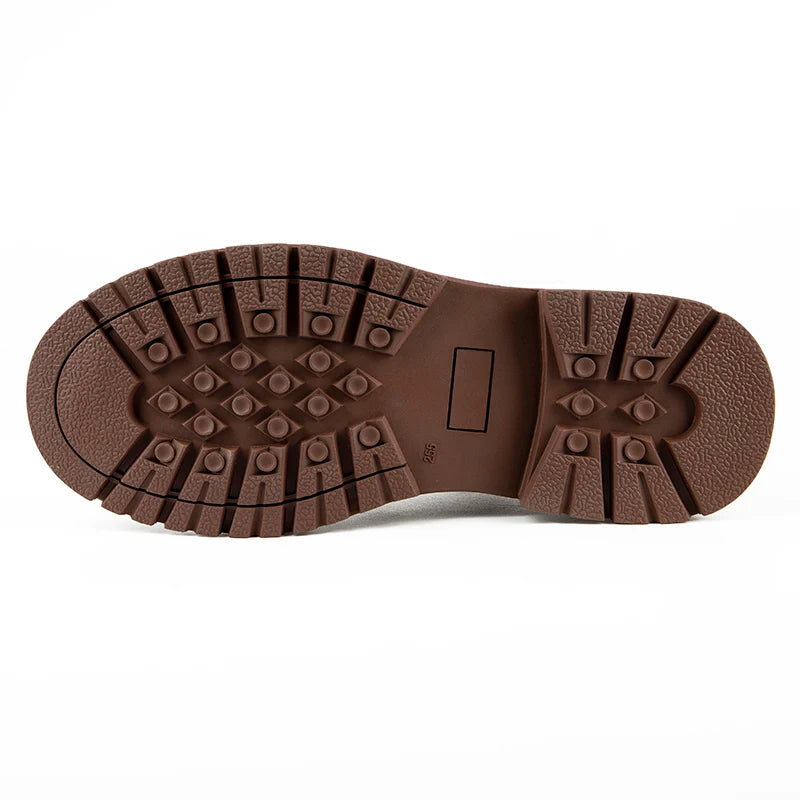 Zapatos de seguridad antideslizantes para hombre, botas de trabajo con puntera de acero, calzado de protección indestructible, botas de construcción antiaplastamiento, impermeables.