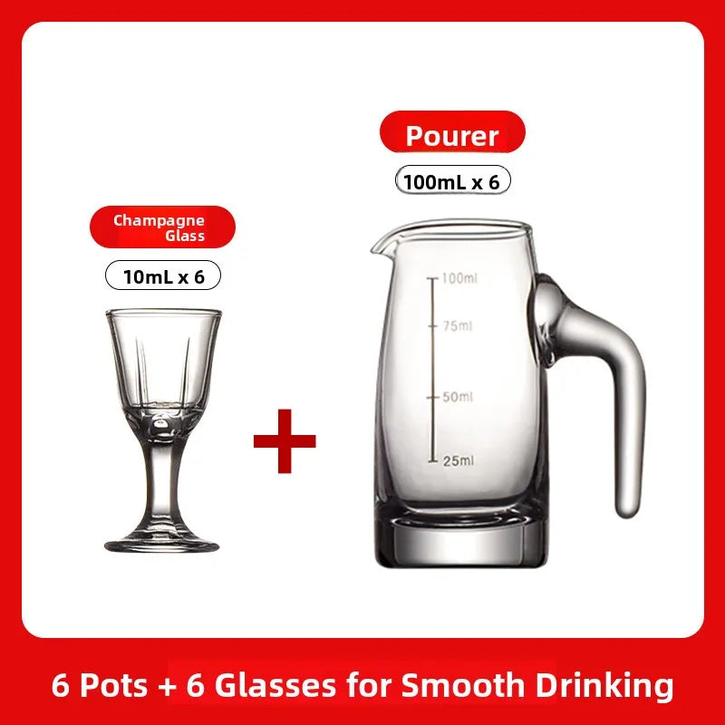 Juego de vino de alta gama para uso doméstico que incluye vaso de whisky, jarra para servir vino y aireador para uso comercial.