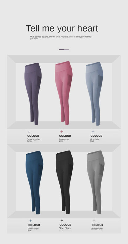 Leggings deportivos de cintura alta con bolsillos, ideales para fitness, correr y hacer ejercicio. Nuevos modelos 2023. Pantalones deportivos de secado rápido para mujer. Perfectos para entrenar y hacer yoga.