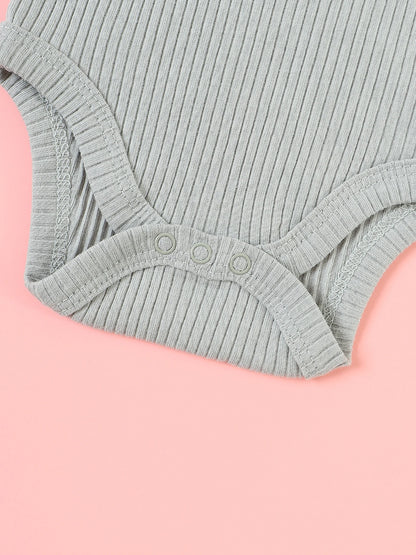 Ropa para bebé niña, 5 piezas, mono de bebé niña, ropa para bebé recién nacida, mono de verano de manga corta, adecuado para 0 a 9 meses