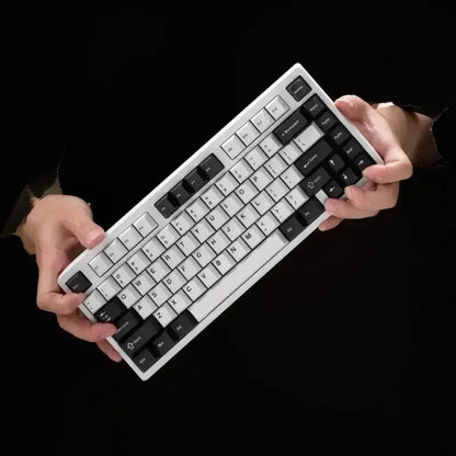 Teclado mecánico inalámbrico ShortCut Studio Bridge75 con Bluetooth, 3 modos RGB, personalizado, de aluminio de larga duración.