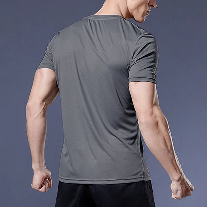 Camisetas para correr, camisetas de fútbol, camisetas deportivas para hombre, camisetas para correr para hombre, camisetas deportivas de compresión de secado rápido para fitness y gimnasio.