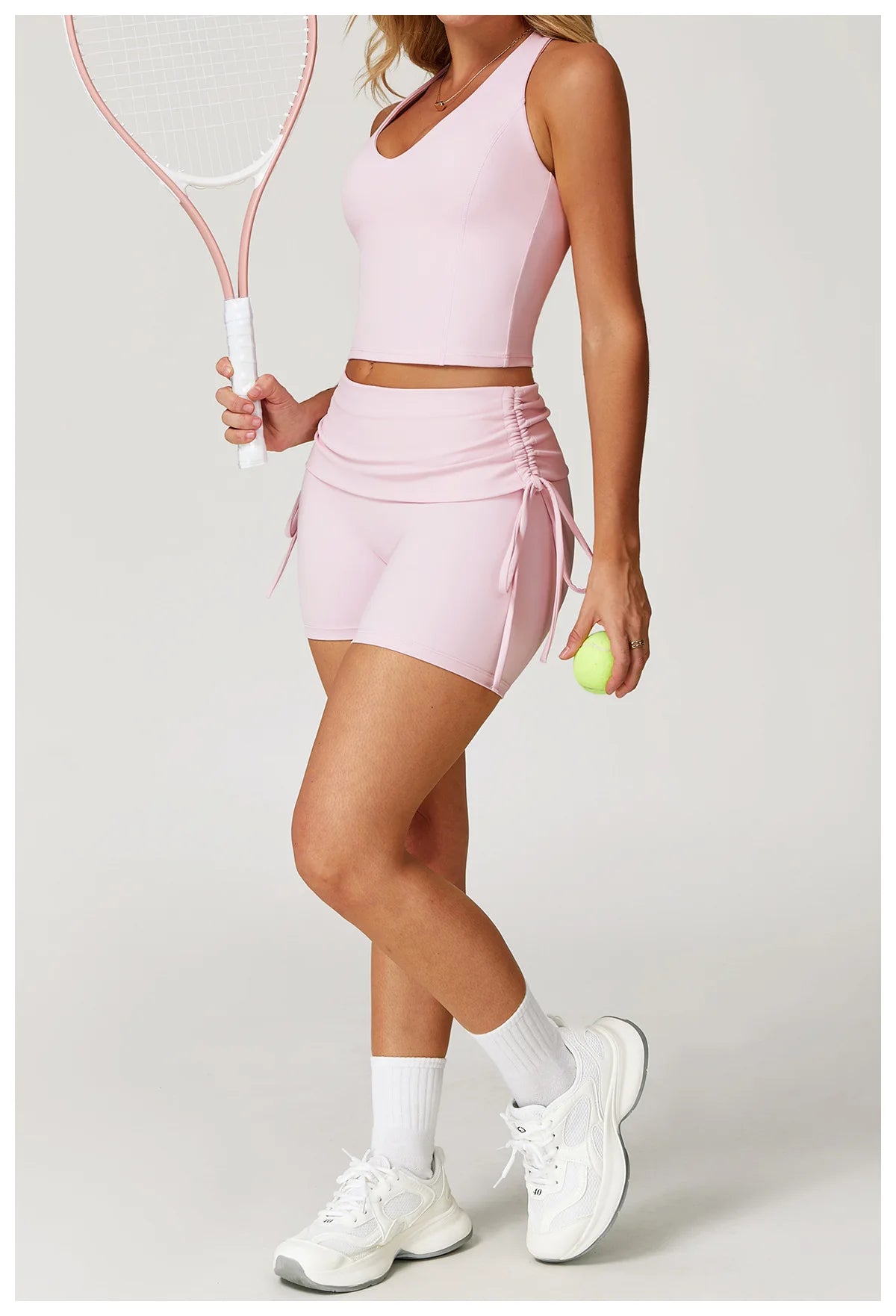 Conjunto de chándal de yoga para mujer, 2 piezas, ropa deportiva para entrenamiento, fitness, gimnasio, leggings de cintura alta, sujetador deportivo, ropa deportiva
