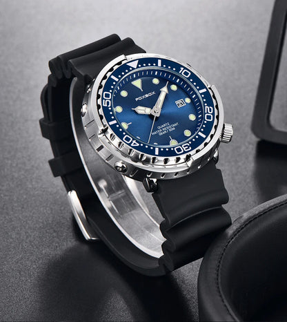 Reloj de lujo LIGE para hombre, deportivo, de exterior, con calendario, de cuarzo, de silicona suave, resistente al agua.