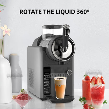 XR-B1 - Máquina portátil de helados y refrescos de 1,8 l para mostrador, automática para batidos y bebidas frías