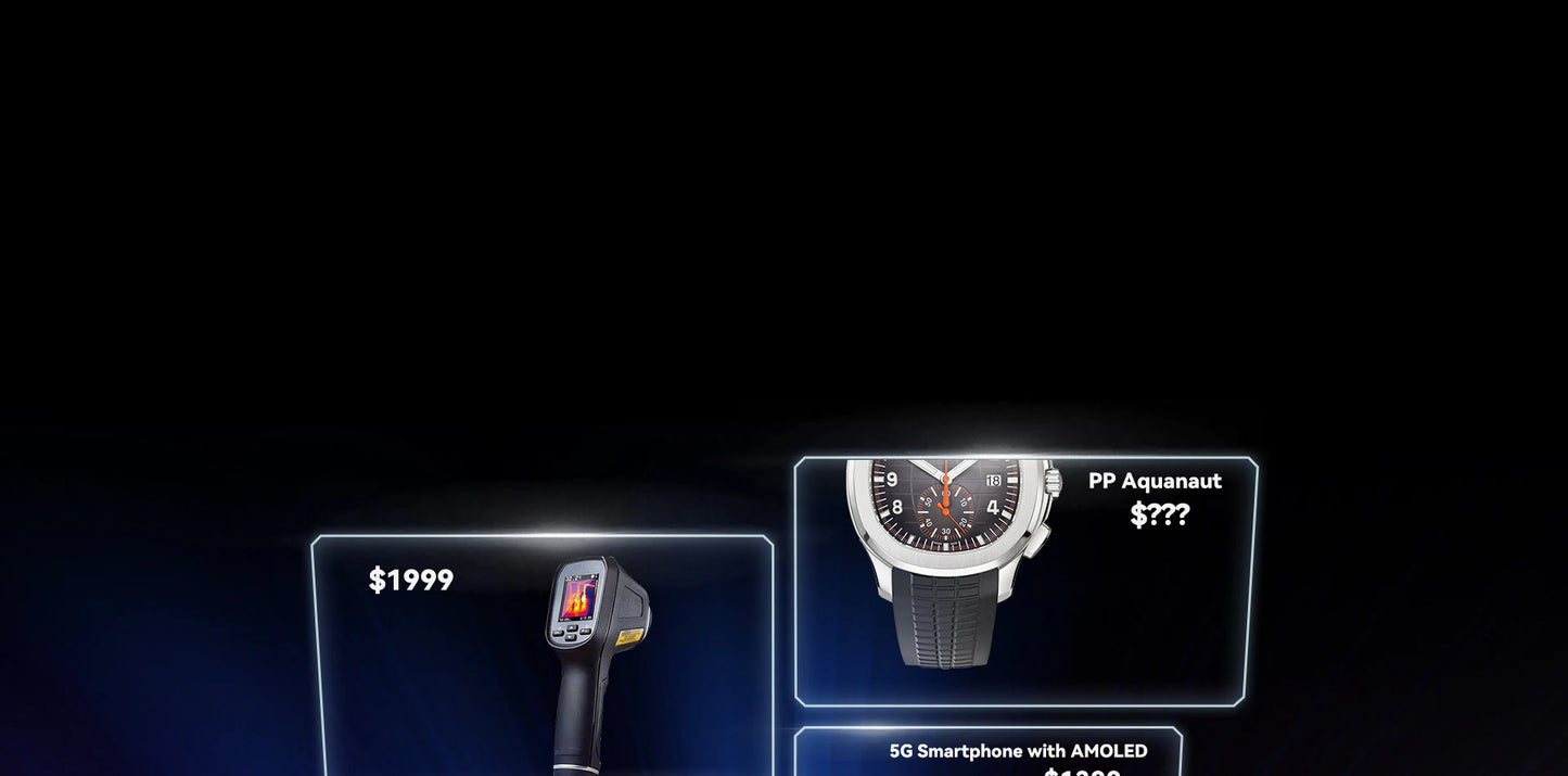 Smartphone resistente IIIF150 Raptor 5G con Android 14, pantalla AMOLED de 6,78" y 120 Hz, 16 GB de RAM + 512 GB de almacenamiento, cámara de 50 MP, batería de 10000 mAh y 65 W.