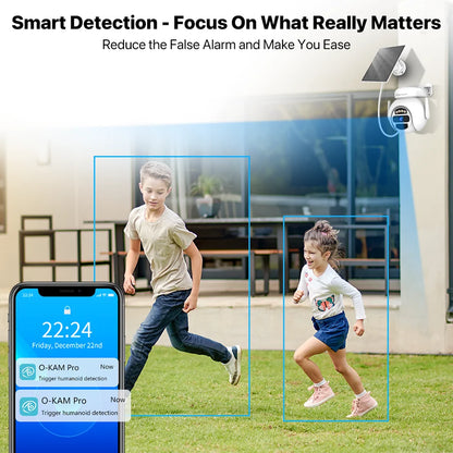 Cámaras de seguridad solares Vstarcam 2K 3MP inalámbricas para exteriores con alimentación por batería, resistentes al agua IP66, detección humana PIR, audio bidireccional