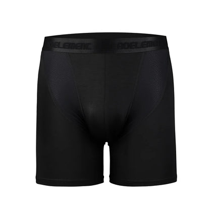 Calzoncillos bóxer deportivos para hombre, antidesgaste, de modal, profesionales, para correr, fitness, ajustados, de pierna larga y secado rápido.