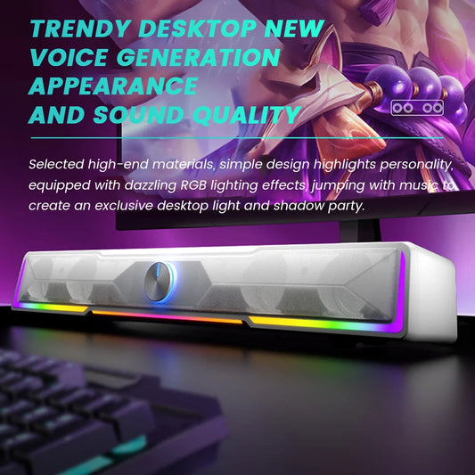 PHILIPS SPA4100 Sound King, diseño sencillo, unidad de diafragma de 52 mm, ambiente estéreo, con tiras de luz RGB y perillas independientes