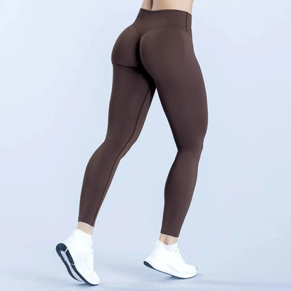 Vision Leggings Women Scrunch Butt Seamless Yoga Pants Workout Gym Leggings Low Cross Waist Fitness Butt Lifting Sports Tights