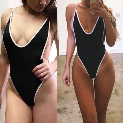 Traje de baño para mujer, transpirable, sexy, elástico, para playa, lencería de baño, trajes de baño para mujer con tirantes, conjuntos de bikini, ropa interior