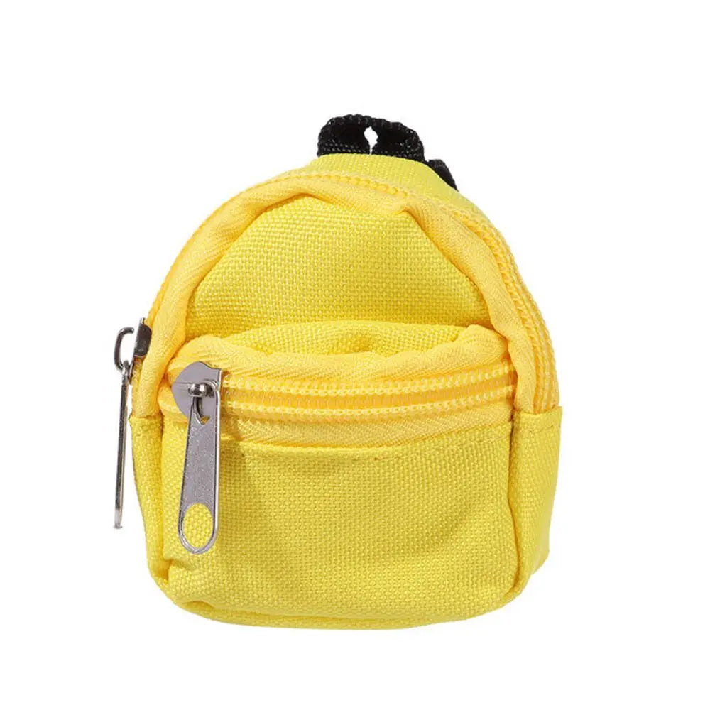 Regalos Muñecas Accesorios Mochila Regalos para niños Mini mochila 1/6 BJD Mochila escolar para muñecas BJD Bolso para muñecas en miniatura Bolso para muñecas Mochila para muñecas